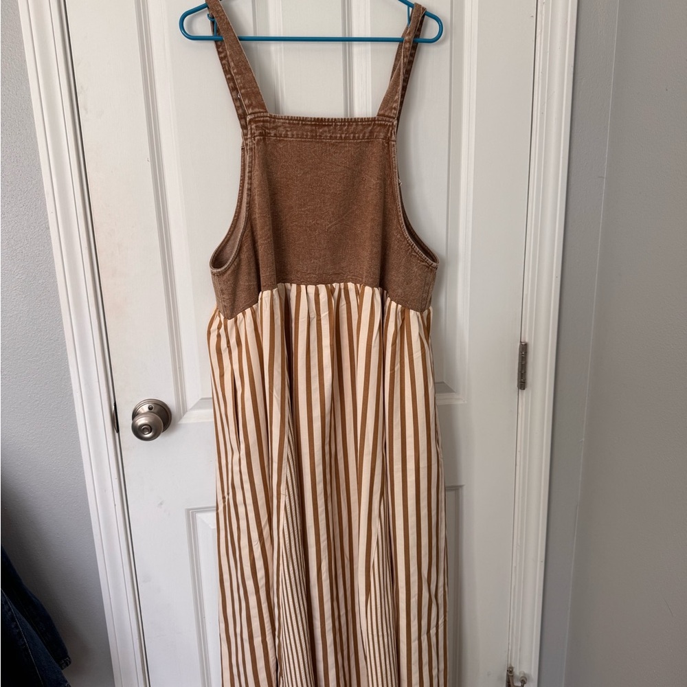 Piper and Scoot - Denim Overall Dress - Picture 3 of 5